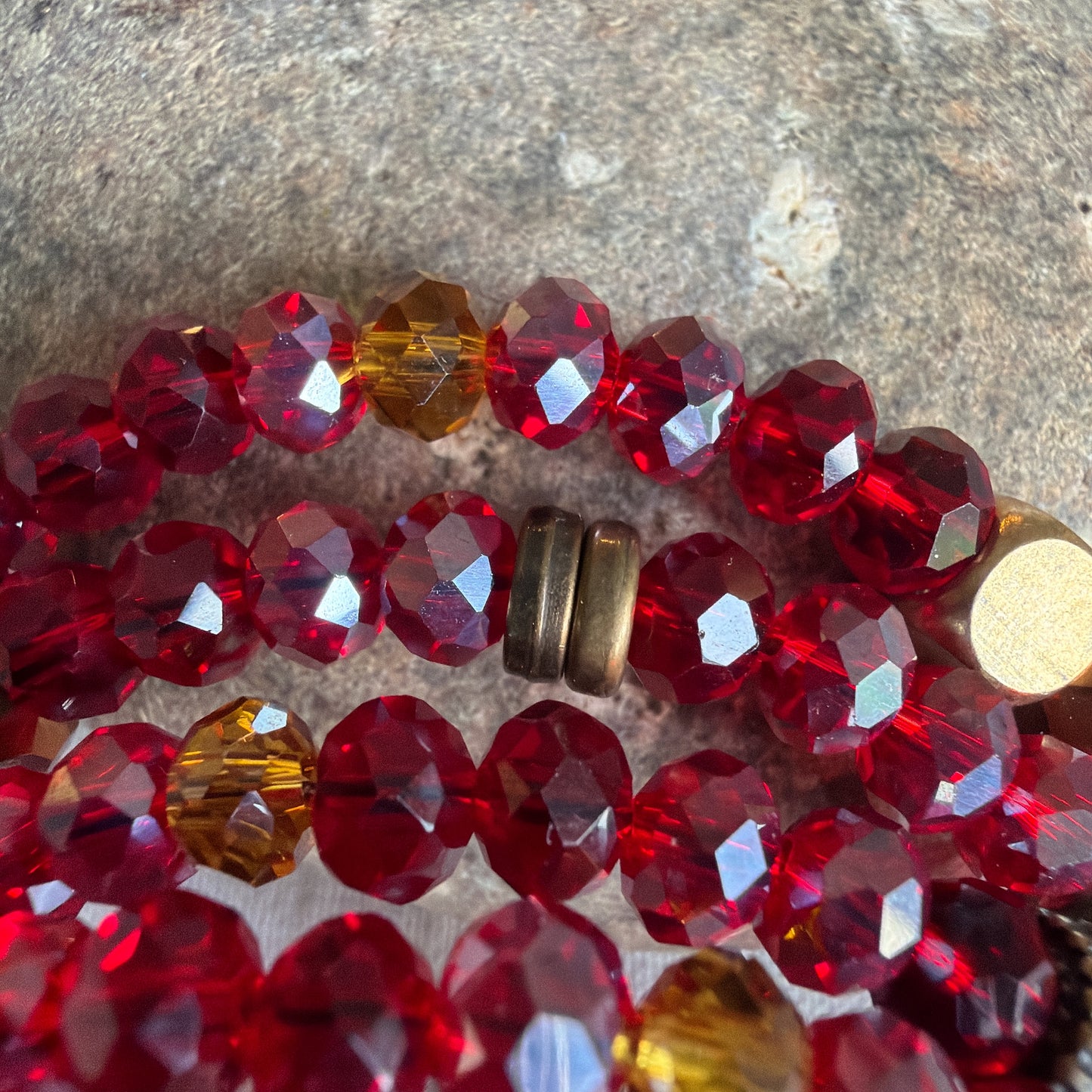 P202 Pulsera Ritual Carmesí