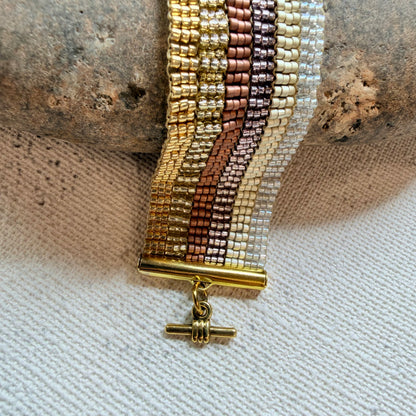 P204 Pulsera Trama Lunar