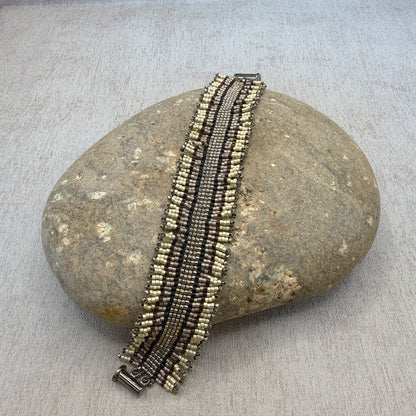 P098 Pulsera Latido Metálico
