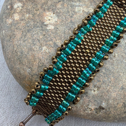 P159 Pulsera Ventana Turquesa