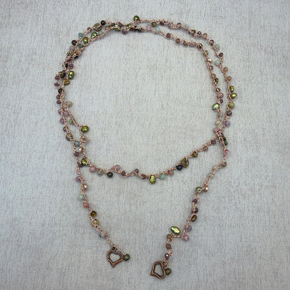 C071 Collar Trenza del Tiempo
