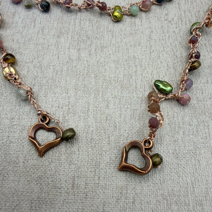 C071 Collar Trenza del Tiempo