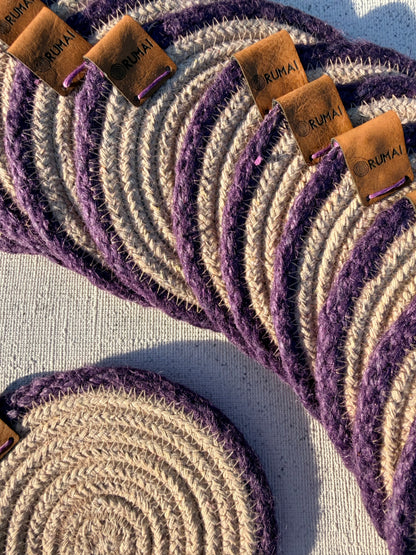 D005  Posavasos Raíz Violeta
