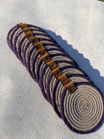D005  Posavasos Raíz Violeta