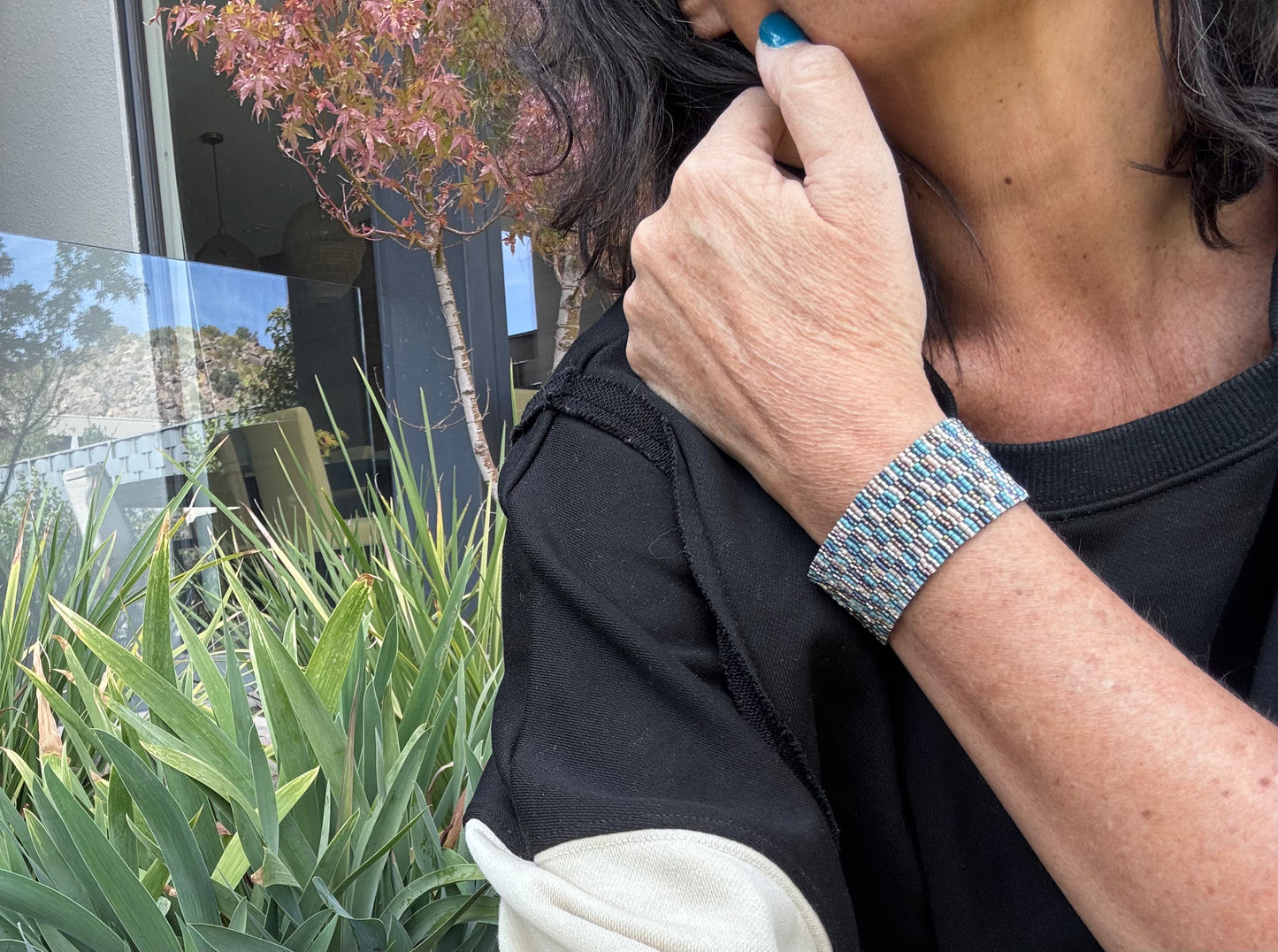 P083 Pulsera Triple Inspiración