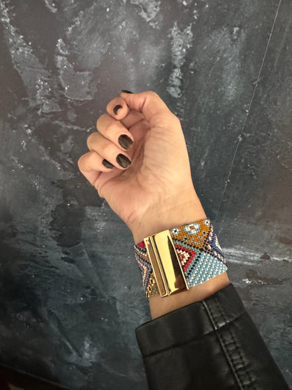 P015 Pulsera Kilim Casual