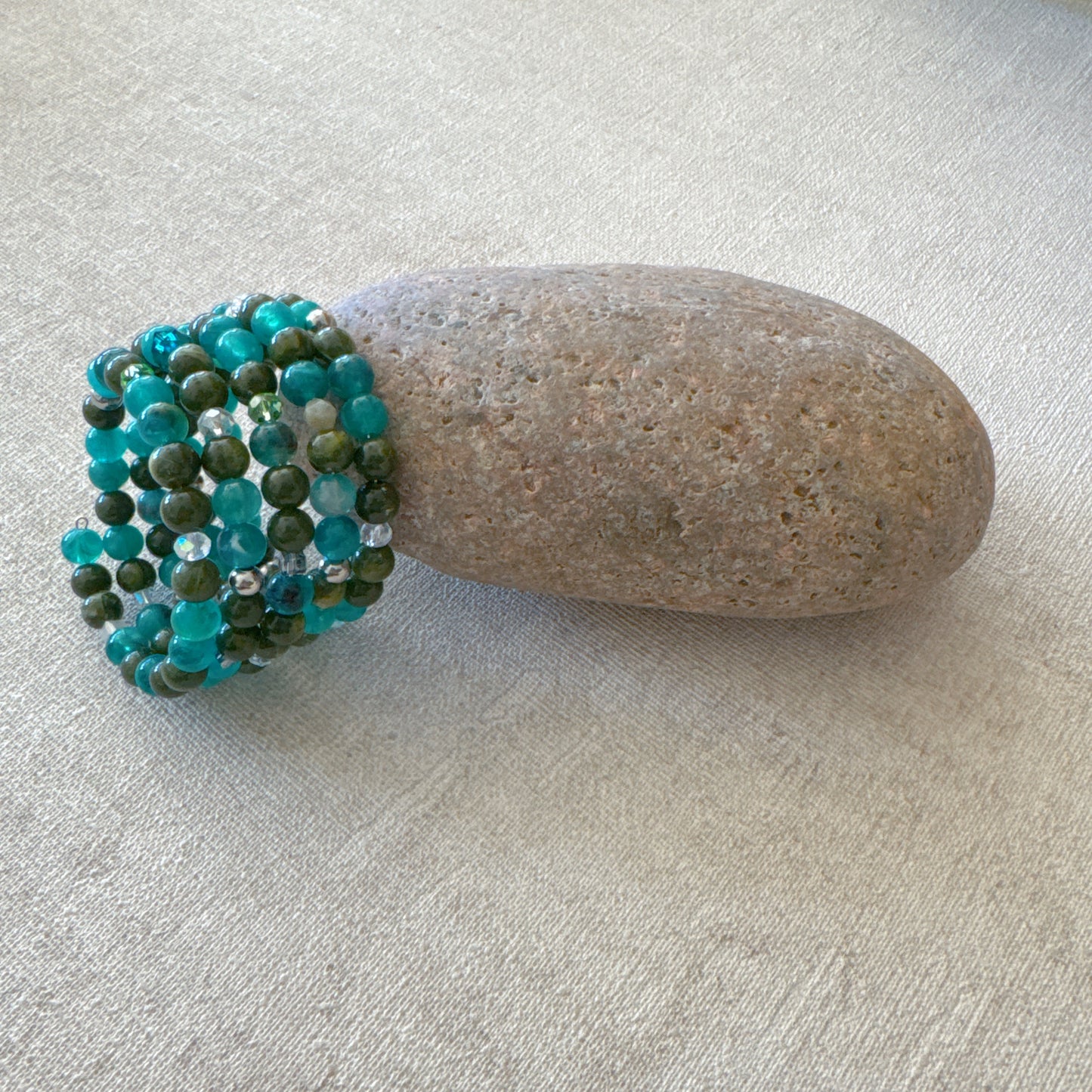 P109 Pulsera Brisa Esmeralda