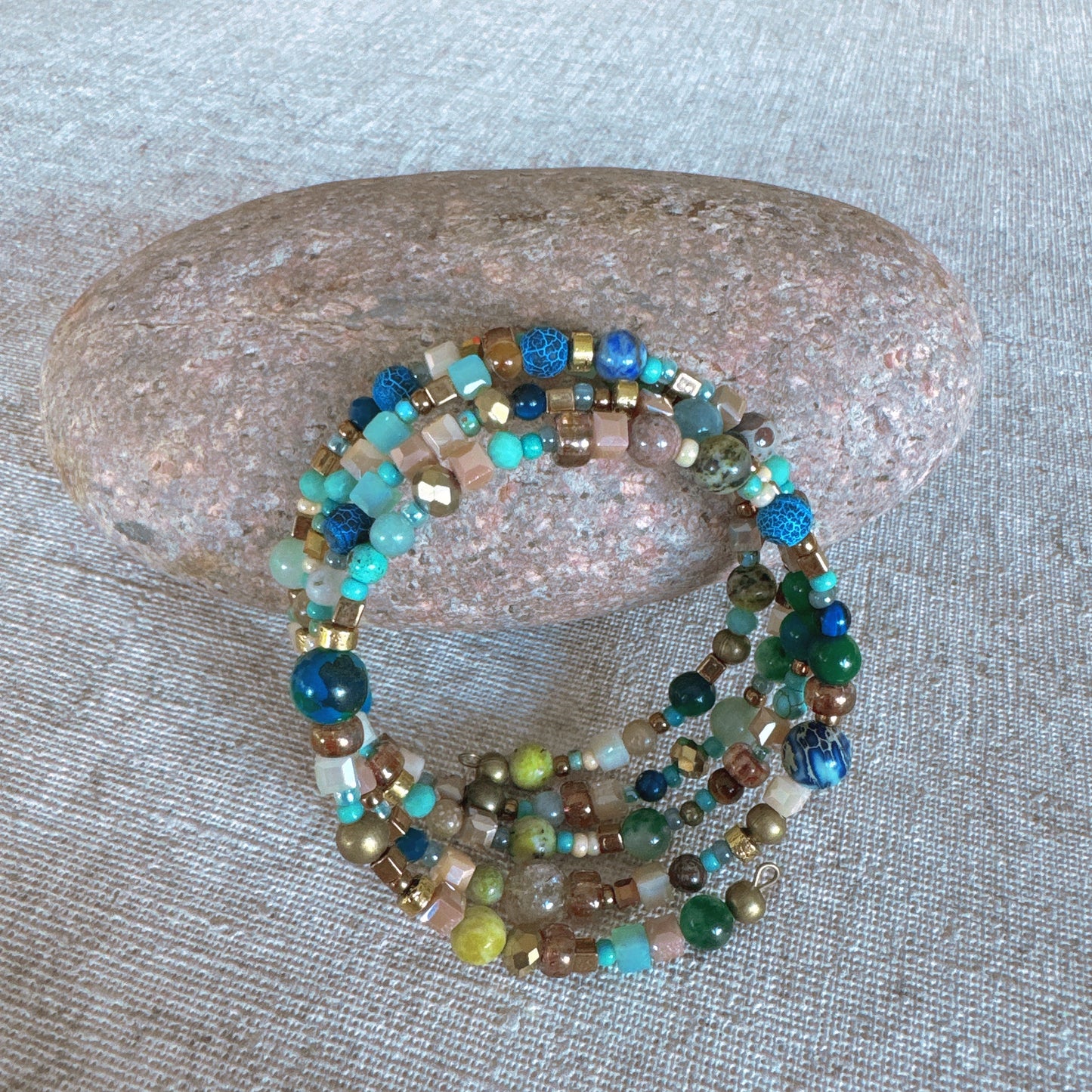 P112 Pulsera Travesía Turquesa