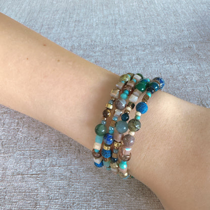 P112 Pulsera Travesía Turquesa