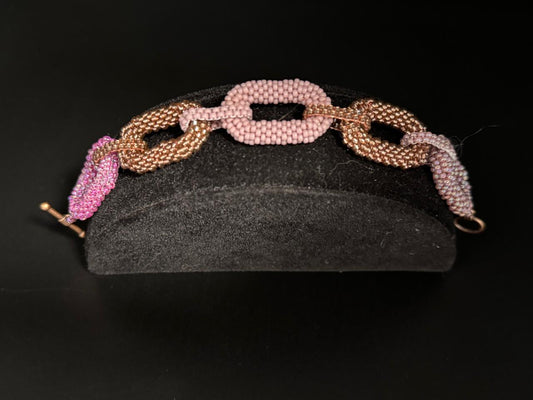 P100 Pulsera Eslabones de Aura