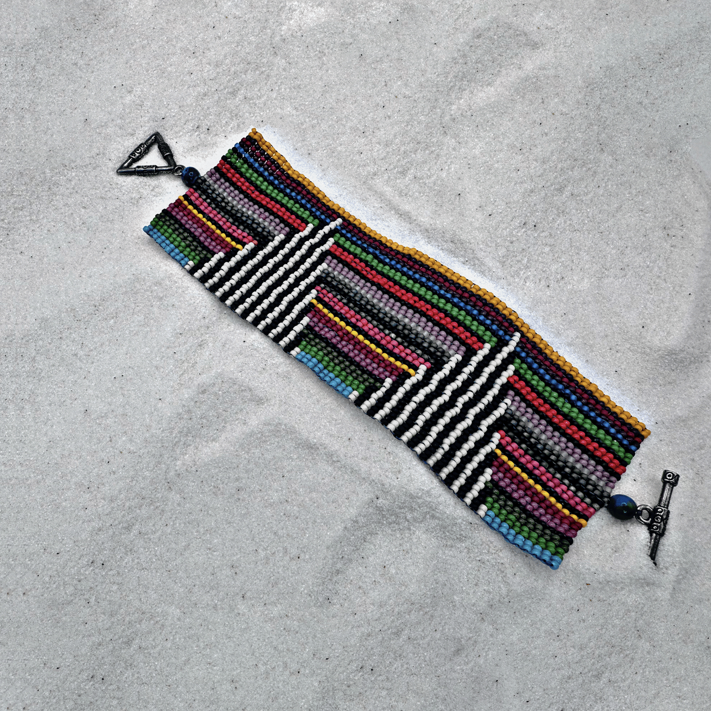 P013 Pulsera Prisma Geométrico