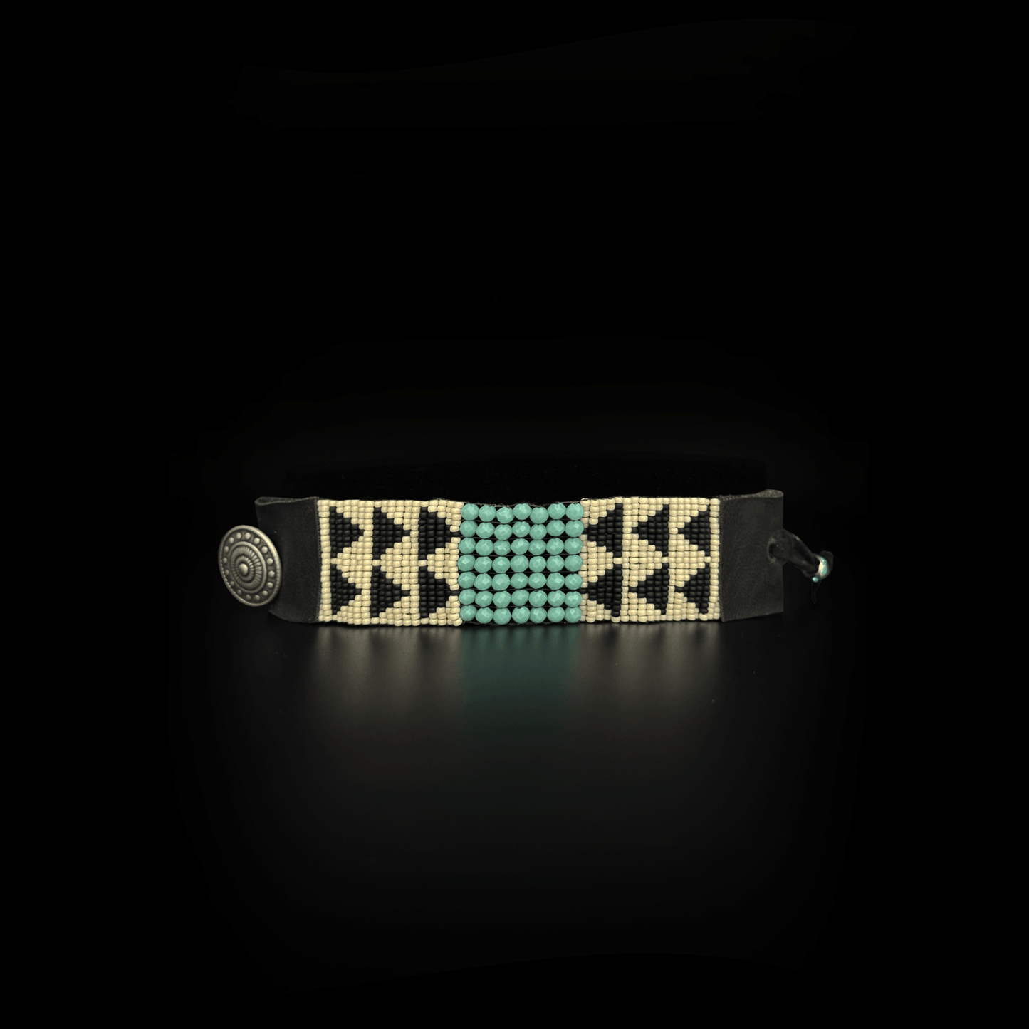 P042 Pulsera Cerámica Tribal