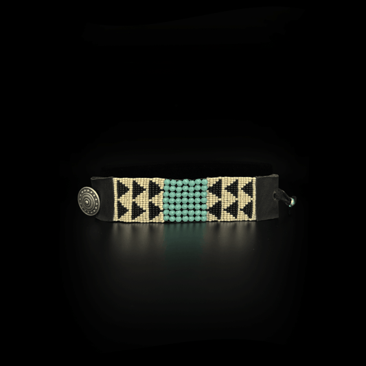 P042 Pulsera Cerámica Tribal