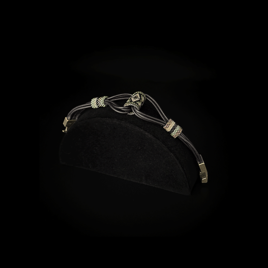 P070 Pulsera Cuero Chic