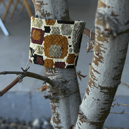 P084 Pulsera Geometría Tierra